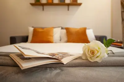Letto o letti in una camera di Casa Sorelle Flo - Flo Apartments