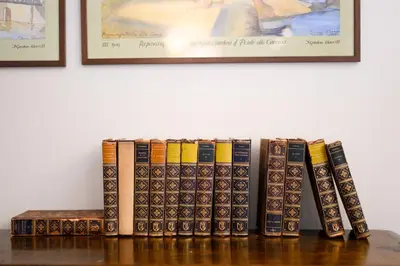 Biblioteca nell'appartamento