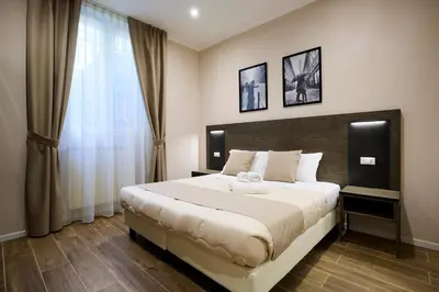Letto o letti in una camera di Clés de Florence