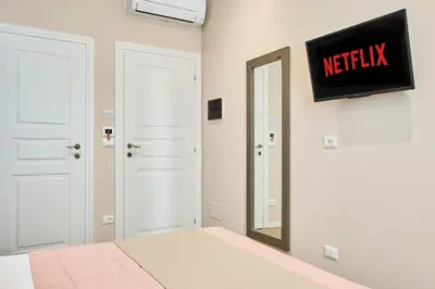 Letto o letti in una camera di Clés de Florence