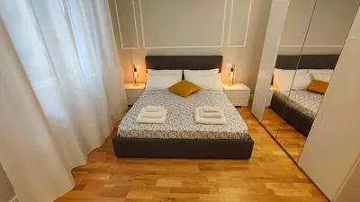 Letto o letti in una camera di Residenza Claudia