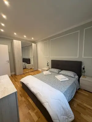 Letto o letti in una camera di Residenza Claudia