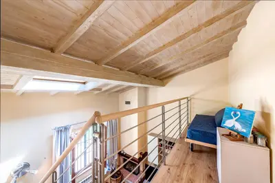 Letto o letti in una camera di Cozy Trekking Home La Via degli Dei - Happy Rentals
