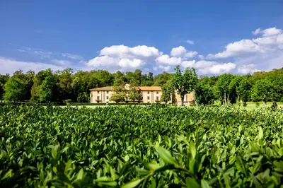 Giardino di Cozy Trekking Home La Via degli Dei - Happy Rentals