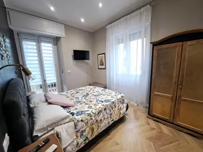 Letto o letti in una camera di DellaRobbia sunny corner - relax & charme