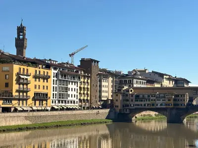 Vista sul fiume nelle vicinanze dell'appartamento