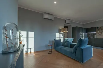 Area soggiorno di Apartments Florence-Repubblica Exclusive