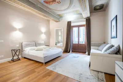 Letto o letti in una camera di Florence Eye Accomodations by Hôtea