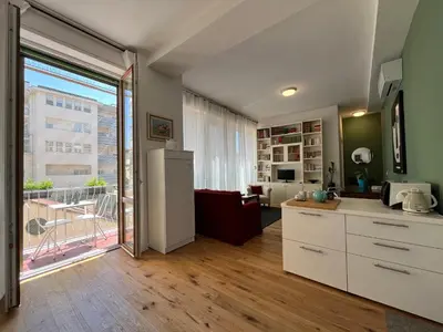 Cucina o angolo cottura di Orcagna suite with parking