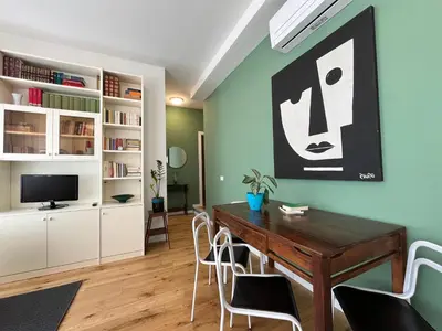 TV o dispositivi per l'intrattenimento presso Orcagna suite with parking