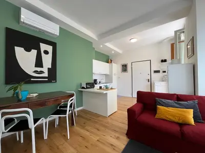 Cucina o angolo cottura di Orcagna suite with parking