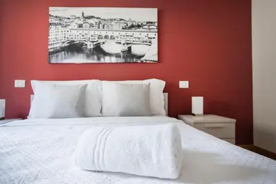 Letto o letti in una camera di Mona Lisa - Boutique Home in Florence