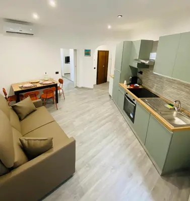 Cucina o angolo cottura di All'angolo Toselli apt