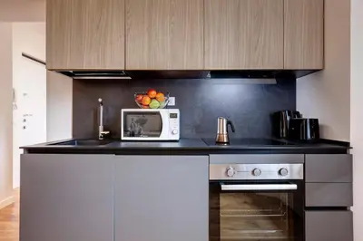 Cucina o angolo cottura di Sant'Anna Apartment