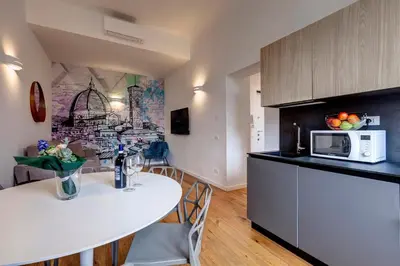 Cucina o angolo cottura di Sant'Anna Apartment