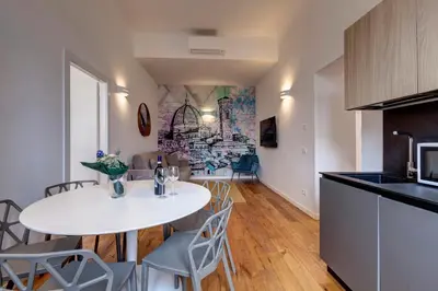 Cucina o angolo cottura di Sant'Anna Apartment