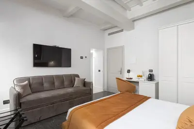 Letto o letti in una camera di Magia di Firenze