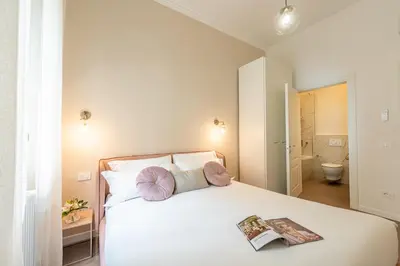Letto o letti in una camera di Genteel Home Cittadella