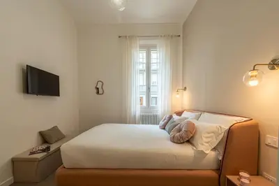 Letto o letti in una camera di Genteel Home Cittadella