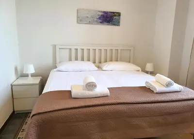 Letto o letti in una camera di Very Central Apartment 30 Seconds From Uffizi Gallery