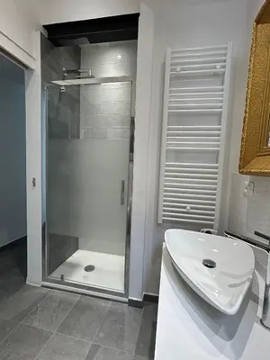 Bagno di Apartment Florence Today with a private balcony