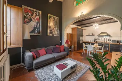 Cucina o angolo cottura di Elegant Penthouse in Santo Spirito
