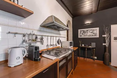 Cucina o angolo cottura di Elegant Penthouse in Santo Spirito
