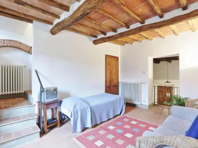 Letto o letti in una camera di Apartment Il Forno-14 by Interhome