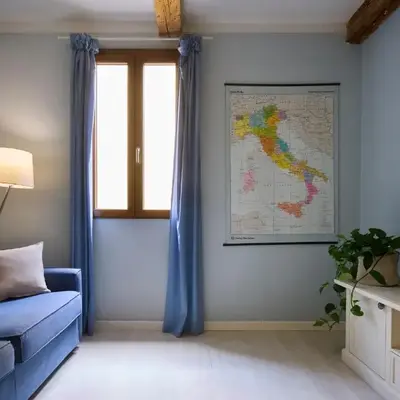 Panicale Blue Historic 1BR Stay Near Medici Chapels & Mercato Centrale