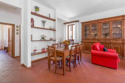Area soggiorno di Chiara Apartment In Porta San Frediano Florence