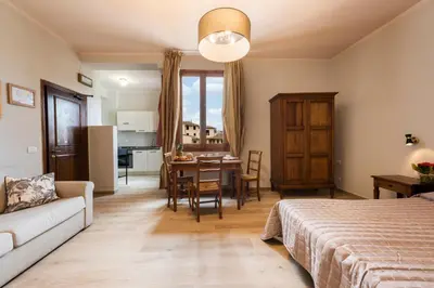 Letto o letti in una camera di Apartments Florence- Ariento Ercole in the heart of Florence