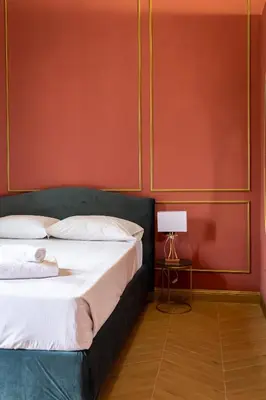 Letto o letti in una camera di Residenza d'Epoca White Room