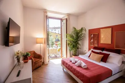 Letto o letti in una camera di Residenza Bellieri