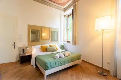Letto o letti in una camera di Residenza Bellieri