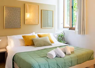Letto o letti in una camera di Residenza Bellieri