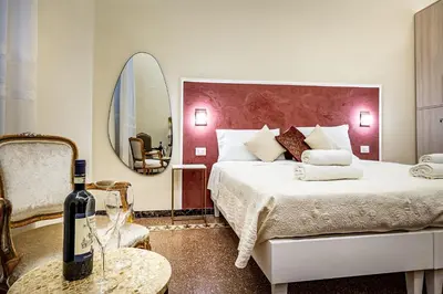 Letto o letti in una camera di Residenza Viola
