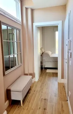 Letto o letti in una camera di Kiki house Lungarno