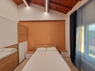 Letto o letti in una camera di Appartamento Ombra