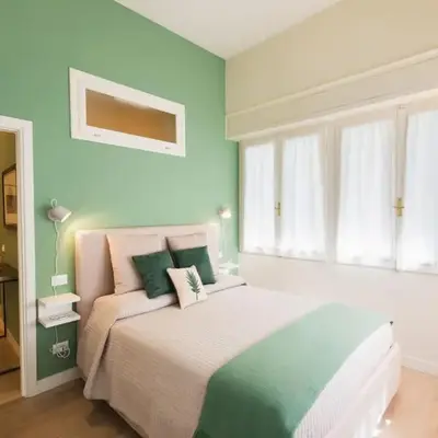 Cozy olive green flat