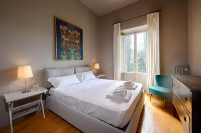 Letto o letti in una camera di Capponi Classic Apartment