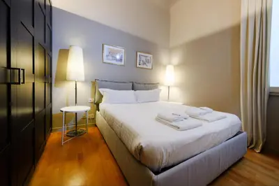 Letto o letti in una camera di Capponi Classic Apartment