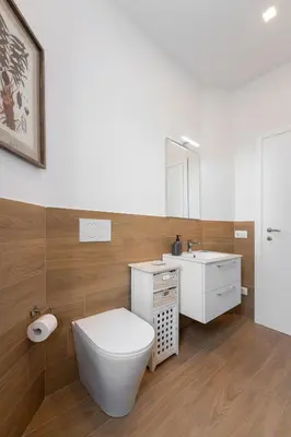 Bagno di Via Taddeo Alderotti, 85 - Elegant Apartment in Careggi, Near Hospital, University & Tram Morgagni - Florence Charming Apartments