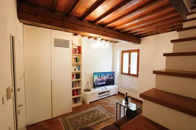 TV o dispositivi per l'intrattenimento presso Santa Croce Deluxe Suite