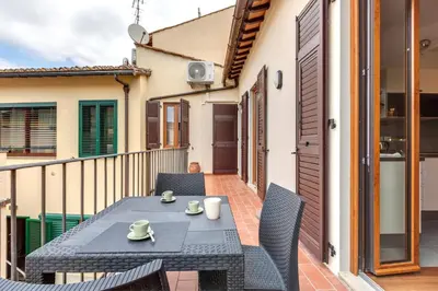 Balcone o terrazza di Malavolta Apartment by Mamo Florence