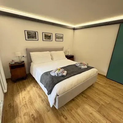 Letto o letti in una camera di La casa di Grace
