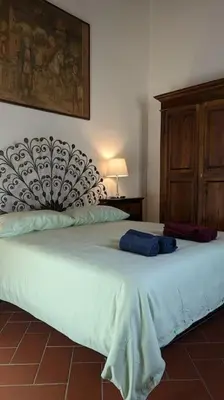 Letto o letti in una camera di Appartamento in Castello