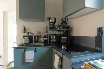 Cucina o angolo cottura di Luca's home over the Rose Garden