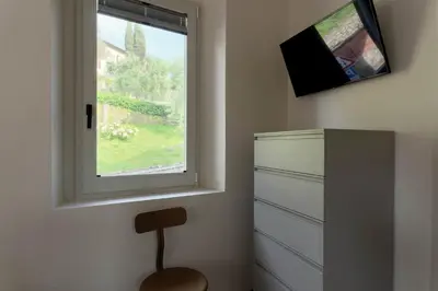 TV o dispositivi per l'intrattenimento presso Luca's home over the Rose Garden