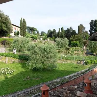 Luca's home over the Rose Garden
