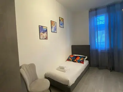 Letto o letti in una camera di Sogno d Oltrarno